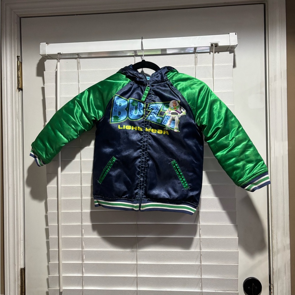 Buzz Lightyear Kids Jacket - Green and Blue